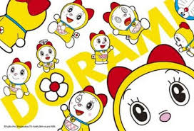 Sketsa gambar dorami hitam putih untuk kegiatan mewarnai 7 Trivia Seputar Doraemon Yang Tak Banyak Diketahui