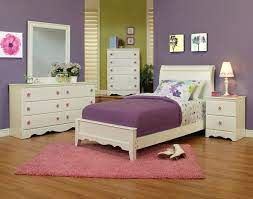 Style 52000 Dulce Twin Bed White Finish 6 Pc Bedroom Set Also Available In Full And Twin Addi Bedroom Sets Kids Bedroom Sets Stylish Bedroom Furniture