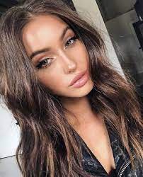 I actually ended up the estee lauder double wear after watching her review of it. Brown Hair Colors Prom Makeup Mezuniyet En Iyi 8 Fondoten Hair Makeup Gorgeous Makeup Hair Styles