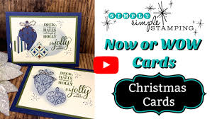 Make an engaging birthday video right in your browser and send an unforgettable gift to your friend or loved one. How To Make Christmas Cards Now Or Wow Style With Connie Stewart