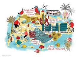 Tilly Aka Running For Crayons Illustrated Map Of Singapore For National Geographic Traveller Illustrated Map Singapore Map Map
