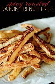 Supercook found 41 daikon and radish recipes. Spicy Roasted Daikon Radish French Fries Cooking On The Weekends