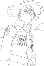 You must give credit to the original. Kakashi Hatake Coloring Pages Printable Coloring Pages