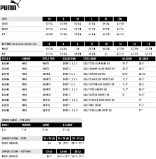 55 Timeless Puma Women Size Chart