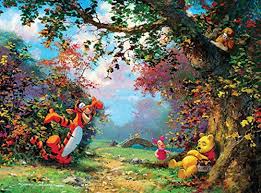 Visit the buffalo games store. Ceaco Disney Winnie The Pooh Fine Art Pooh S Afternoon Nap Puzzle 1000 Piece Walmart Canada