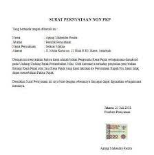 Salah satunya adalah pkp dan non pkp. Apa Itu Surat Pernyataan Non Pkp Pajak Io