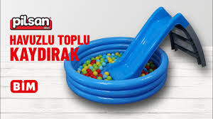 Ürünlerimizin tamamı depolarımızda stoklu olarak size sunulmaktadır. Bim Pilsan Havuzlu Toplu Kaydirak Youtube