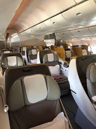 This version operates in a three class layout great ! Emirates Business Class Review 777 300er What S It Really Like