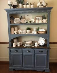 Feb 12, 2018 · use a limited color palette. Hutch Is Blue But The Back Of It Is White I Guess They Wanted Ton Enhance The Overall Look Nice Farmhouse Deco In 2019 Kitchen Hutch Dining Room