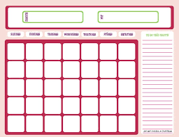 Printable Blank Calendar Template Blank Monthly Calendar Printable Blank Calendar Free Printable Calendar Templates
