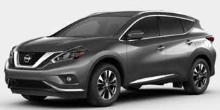 2018 Nissan Murano Color Choices