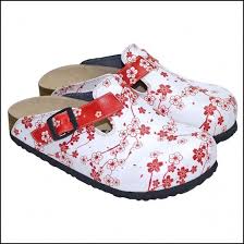 Shoerokee Nursing Clogs Srk633 Terlik Takunya Kirmizi