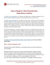 Maybe you would like to learn more about one of these? How To Register A Trade Name In Alberta