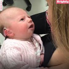 Baby hears mom’s voice for the first time in emotional video