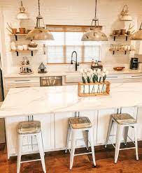 Hang this pendant light as a statement piece over a table or use multiples for bold farmhouse flair. Breathtaking Kitchen Island Lighting Ideas You Ll Immediately Want Farmhousehub
