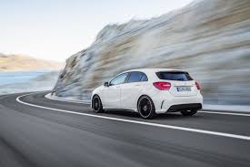 Mercedes Benz Details New A45 Amg Hot Hatch With 355hp 27 Photos Video Mercedes A45 Amg Mercedes A45 Mercedes Benz Cars