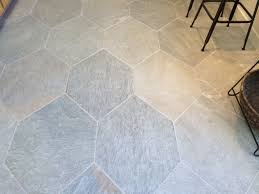 16x16 Quartzite Hex Installation In Our Chantilly Va Showroom Www Architecturalceramics Com With Images Tile Inspiration Tile Patterns Stone Tiles