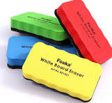 Foska Dry Erase Soft EVA Color Magnetic White Board Eraser ...