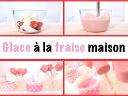 Mettre le tout dans des bacs à glace et les laisser 24 heures au congélateur. Glaces A La Fraise Sans Sorbetiere La Recette