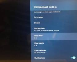 Image of Sony Builtin Chromecast