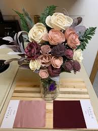 The sola wood flowers time! It S Not Perfect By Any Means But My First Test Run At Wood Flowers Got A Bunch With The Recent Sale Weddingsunder10k