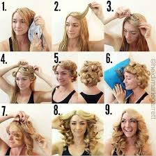 Check out how to straighten hair without heat and keep your hair from getting dry and damaged. The Farrah Fawcett Hair Styles Curly Hair Styles Easy Curls No Heat