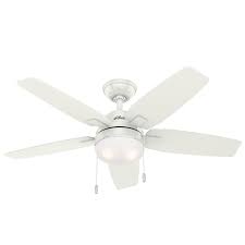 Currently, the best ceiling fans with light is the westinghouse brentford. Hunter Arcot Fan With Light White Grey Lights Co Uk