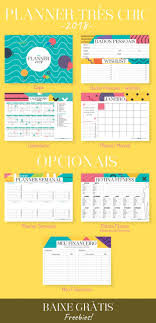 Calendário De Estudos 2018 Para Imprimir Planner 2018 Para Imprimir Download Gratis Planner 2018 Blog Planner Planner