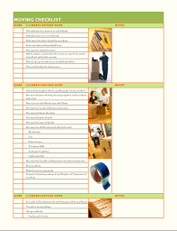 The template pack includes the following documents: Home Moving Checklist