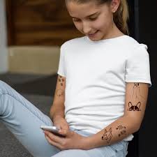 How to remove child tattoo. Kids Temporary Tattoo Dog With Worldwide Shipping On Vivamake