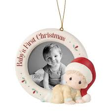 Great savings & free delivery / collection on many items. Precious Moments Baby S First Christmas Photo Frame Ornament