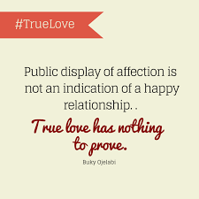 True Love Has Nothing To Prove Buky Ojelabi