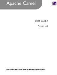 How to implement java concurrency code. Apache Camel 2 7 0 Manual