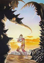 ultraman by alex ross ウルトラマン イラスト イラスト 怪獣 イラスト