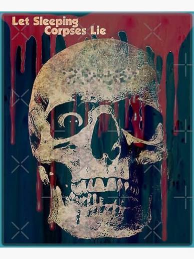 Sleeping Corpses" Poster for Sale by rcmarble | Redbubble