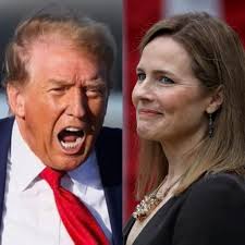 BREAKING: MAGA world erupts in rage as Supreme Court Justice Amy Coney  Barrett refuses to participate in a case about the country's first  religious charter public school — resulting in a 4-4
