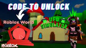 Minecraft is just a boss and roblox is just a loss(that was an epic rhyme) which is better? Get Code To Unlock Roblox World In Ufo Simulator Roblox Youtube