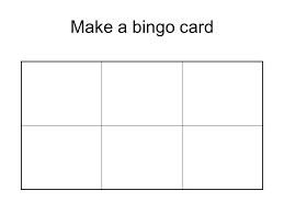 Bingo card creator lets you: Bingo Make A Bingo Card Choose 6 From This List To Make Your Bingo Card Product Audience Moving Image E Media Trial Company Print Platform Ppt Download