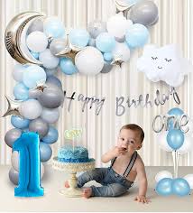 Related categories baby's first birthday gifts 1st Birthday Boy Decoration Combo Set 80pcs For First Bday Boys Celebration Party Suppliers One Years Birthday Decor Items Number Balloons Letter Baluns High Quality Party Propz Online Party Supply And Birthday Decoration Product Store