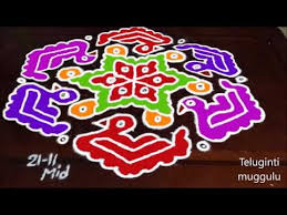 Sankranthi Special Rangoli Designs With 21 11 Middle Muggulu With Dots Ducks Kolam Youtube Rangoli Designs Special Rangoli Rangoli Designs Images