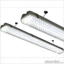 Fluorescent tubes contain a mixture of argon and nitrogen at atmospheric pressure, including a small drop of vaporized mercury (hg). High Lumen 50w Led Tri Proof Light High Power Equal To 100w Fluorescent Tube Light Real Time Quotes Last Sale Prices Okorder Com