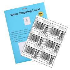 Ups label template is going to be used by shipping and delivery businesses which usually will include information regarding the emitter as well as the recipient. Shipping Label With Self Adhesive Labels For Laser Or Inkjet White Blank Shipping Labels Pack Of 180 Amazon In Office Products