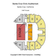 Santa Cruz Civic Auditorium Seating Chart