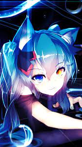 Anime Neko Girl Heterochromia 4K Wallpaper #279