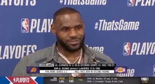 The conference finals between the suns and the clippers begin tomorrow, but we don't know if chris paul could be part of it. Lebron James Began Shilling Space Jam 2 In Postgame Presser