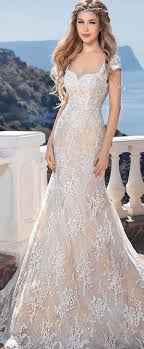 Elegant Lace Queen Anne Neckline Mermaid Wedding Dresses Beach Wedding Gown Wedding Dresses Lace Lace Mermaid Wedding Dress