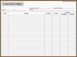Printable accounting ledger paper template. Ledger Paper Template Download Free