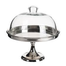 Cloche Sur Pied Argent Maisons Du Monde 35 Glass Cake Stand Appetizer Serving Set Kitchen Inspirations
