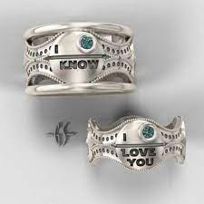 Han Solo Princess Leia Star Wars Rings Starwars Star Wars Ring Star Wars Wedding Ring Star Wars Wedding Band