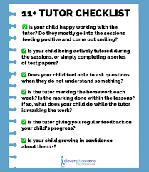 How to choose the right 11+ tutor – Eleven Plus Exams Tuition
